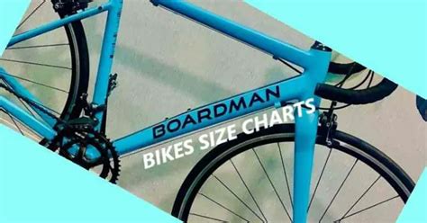 boardman bike frame sizes.